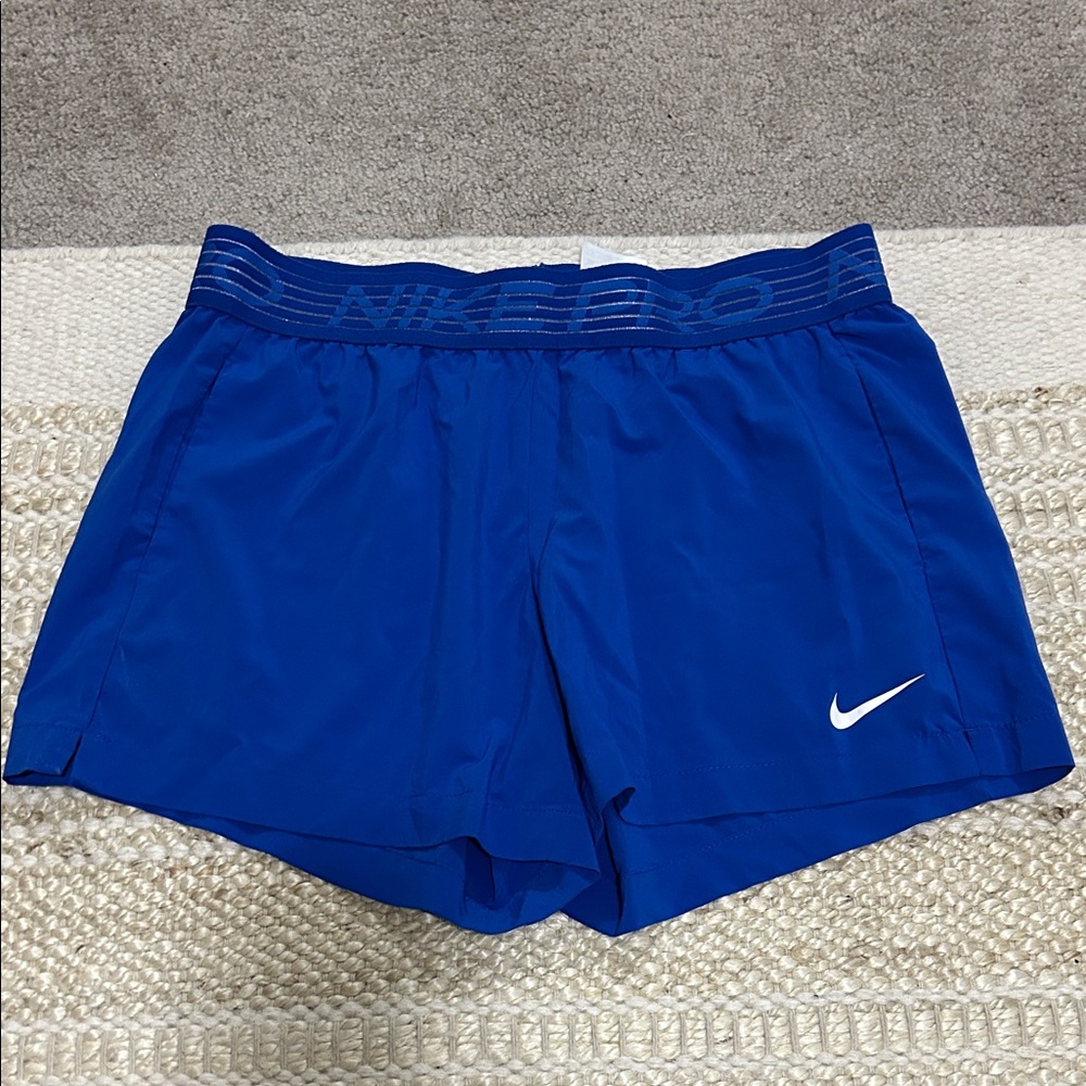Nike Women's Athletic Blue Shorts